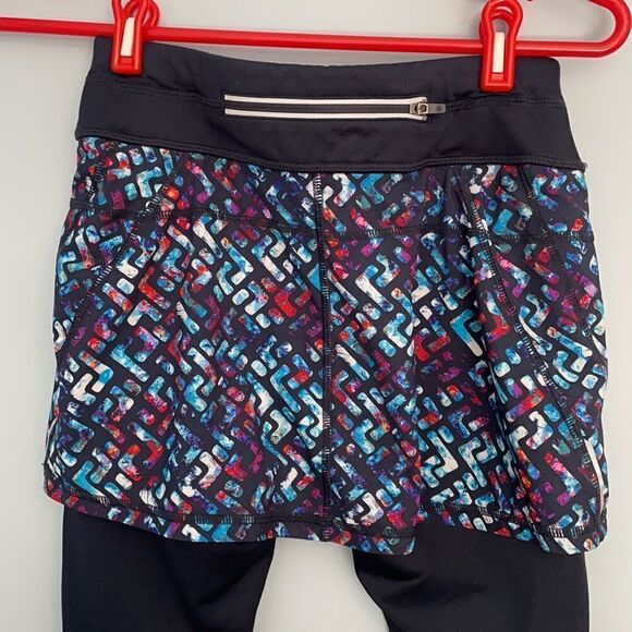 New! Athleta Fleece Lined Running Tights - Picture 1 of 6